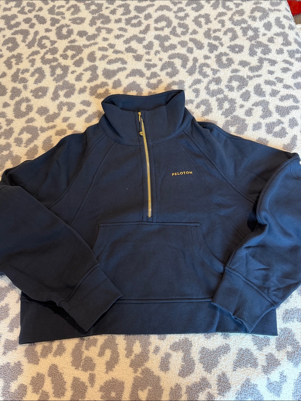 lululemon athletica x Peloton Scuba Oversized Half-Zip Pullover with Gold Zipper